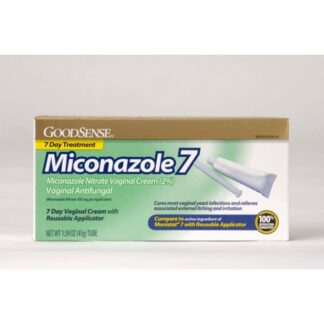 GoodSense Miconazole 7 Vaginal Antifungal W/ Re-Usable App 1.59 oz