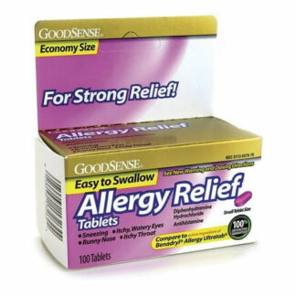 GoodSense Allergy Relief Diphedryl 25 Mg Tablets 100 CT