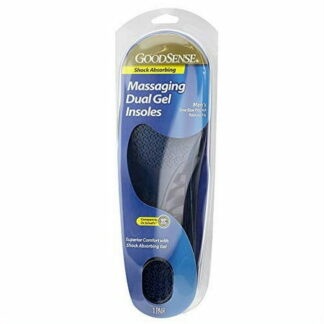 GoodSense Men's Massaging Gel Insoles Osfa - Trim To Fit 1 Pair