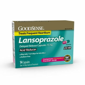 GoodSense Lansoprazole 15 Mg 24-Hr Delayed Release Capsules 14 CT