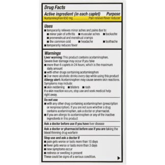 GoodSense Arthritis Pain Relief Extended Release 650 Mg Caplets 100 CT