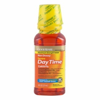 GoodSense Daytime Cold & Flu Non Drowsy Severe 8 oz