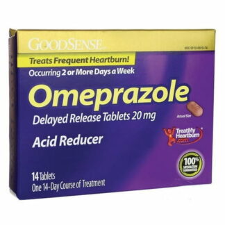 GoodSense Omeprazole 20 Mg Delayed Release Tablets 14 CT