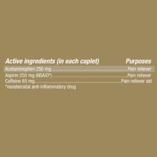 GoodSense Migraine Relief CTd Caplet (Apap, Aspirin ,Caffeine) 24 CT