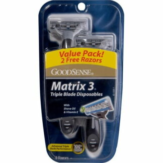 GoodSense Matrix 3 Triple Blade Disposable Razors 6 CT