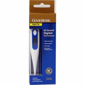 GoodSense Digital Thermometer 60 Second With 5-Probe Covers 1 + 5
