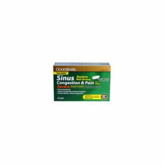 GoodSense Sinus Congestion + Pain Severe Daytime Adult Cplt 24 CT