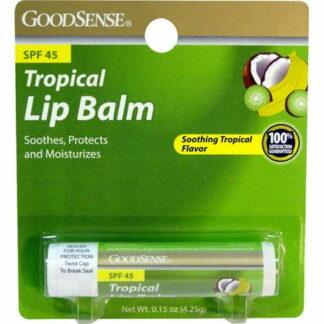 GoodSense Tropical Lip Balm Spf 45 Single Pack 0.15 oz