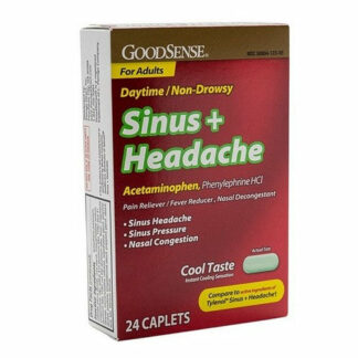 GoodSense Sinus + Headache Daytime Caplets 24 CT